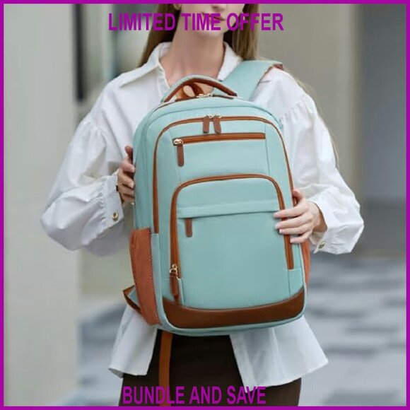 40L Travel Backpack TSA Approved Fits 17 Inch Laptop Weekender Daypack
